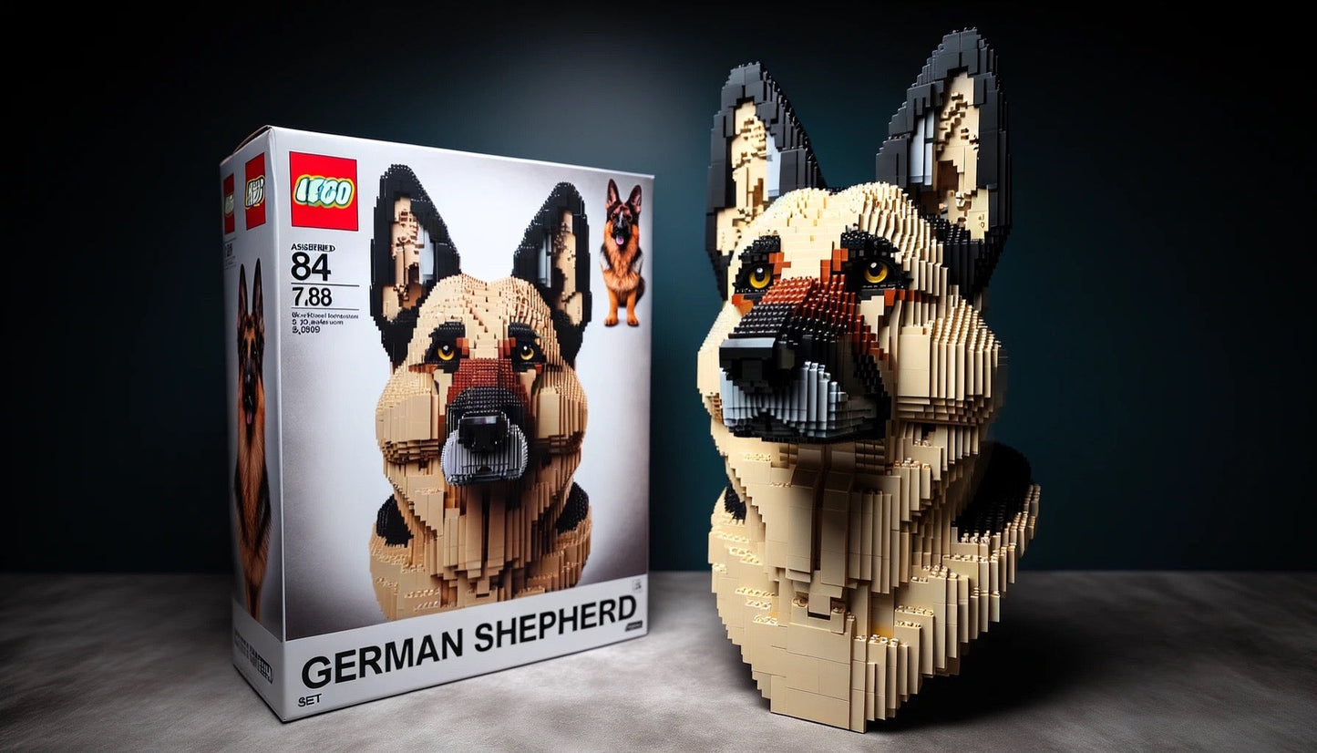 Inspired Dog building blocks